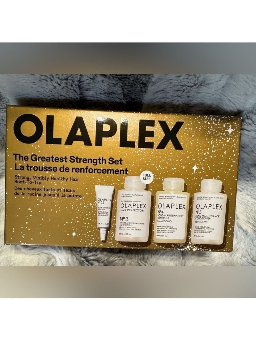 Olaplex - Greatest Strength Set-NIB-4 Products 
No. 3, 4, 5, Scalp Treatment
